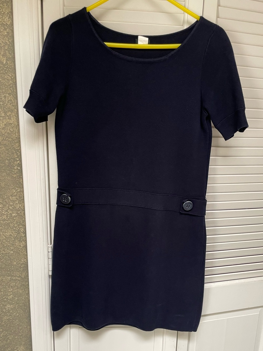 J.Crew 100% cotton knit mini dress